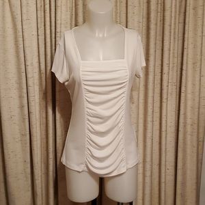 New York & Company Short Sleeve Top